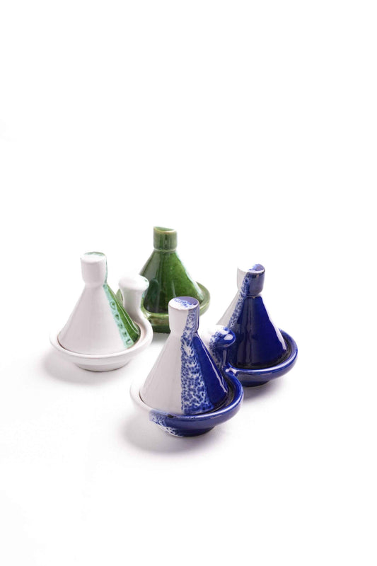 Mini Moroccan Spice Tagines, Set of 4 – Handmade