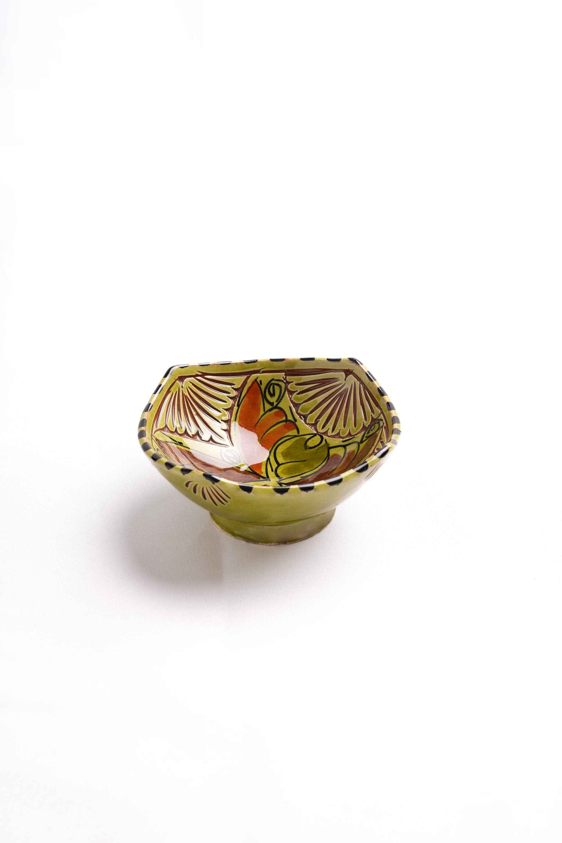 Moroccan Handcrafted Decorative Ceramic Bowl