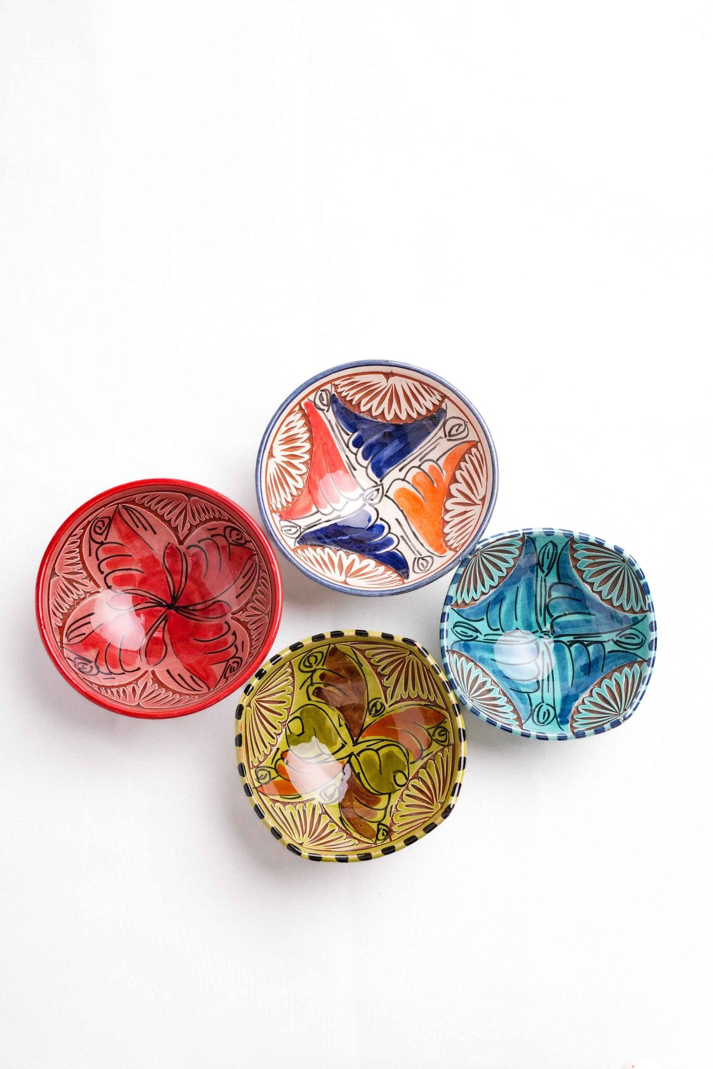 Moroccan Handcrafted Decorative Ceramic Bowl
