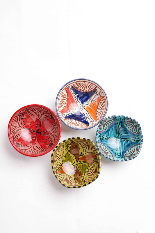 Moroccan Handcrafted Decorative Ceramic Bowl
