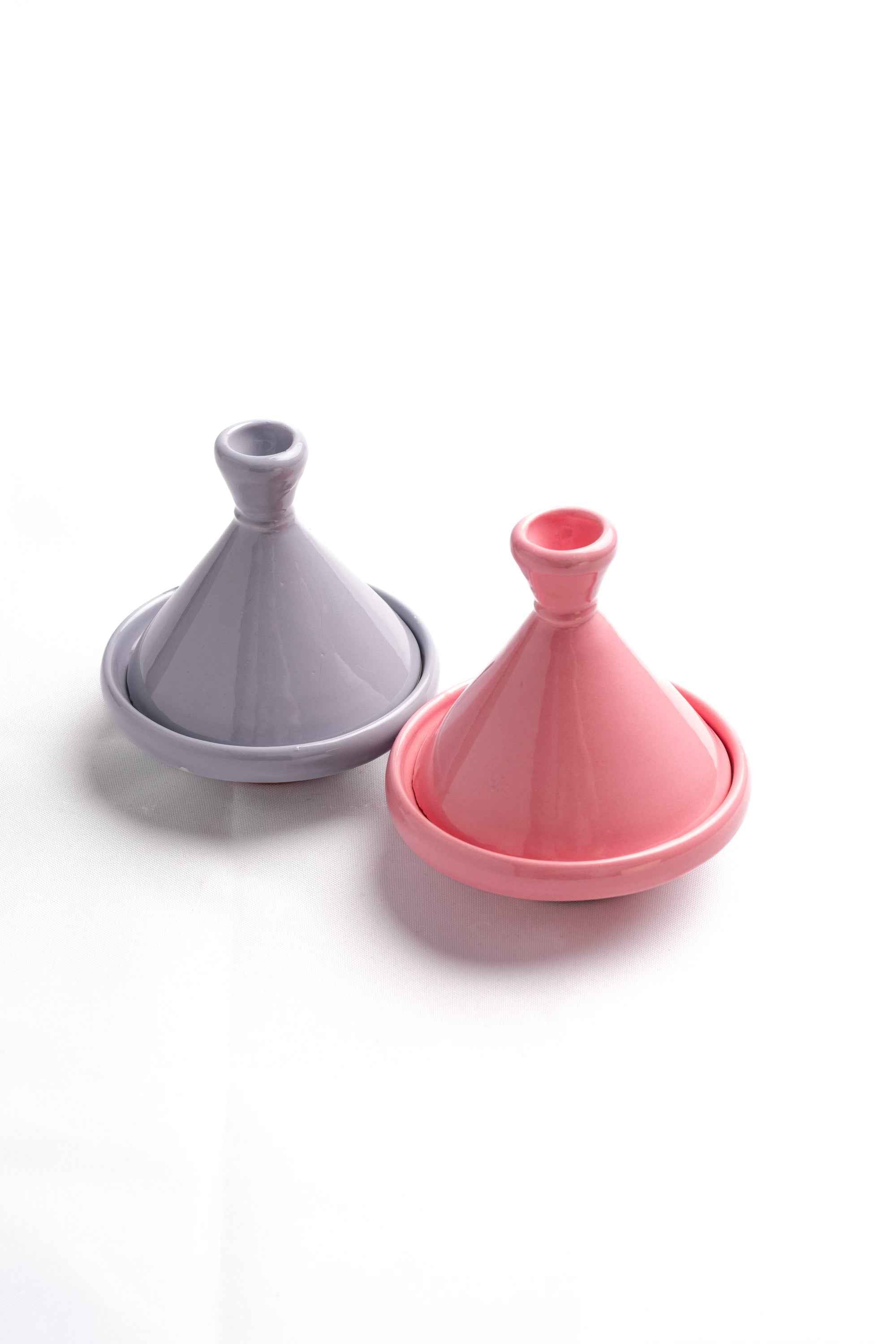 Moroccan Hand-Painted Ceramic Tagine | Spice Holder