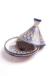 Moroccan Safi-Style Hand-Painted Tagine